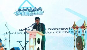 Imam Nahrawi membuka Santri Preneur Lintas Agama di Bali