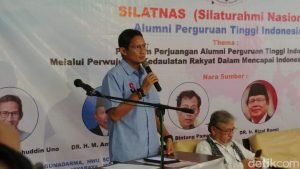 Sandi mengajak API Bahas Perpindahan Ibu Kota