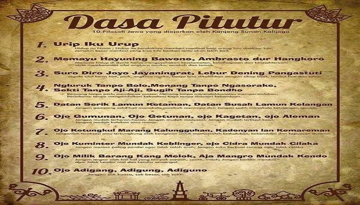 10 Filosofi Jawa
