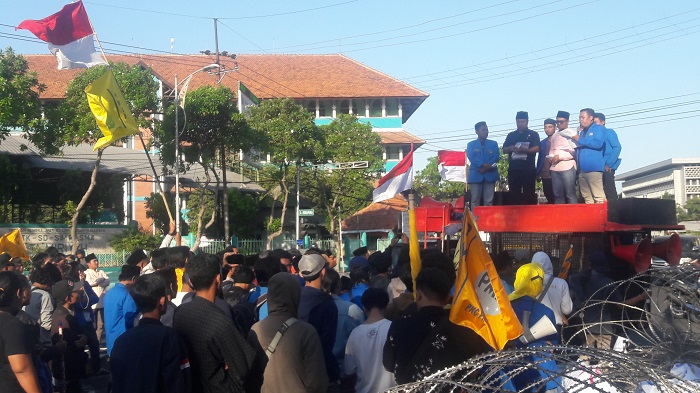 Aktivis PMII Jatim Tuding KPK Tebang Pilih Usut Korupsi. (FOTO: TW/PR.ID)