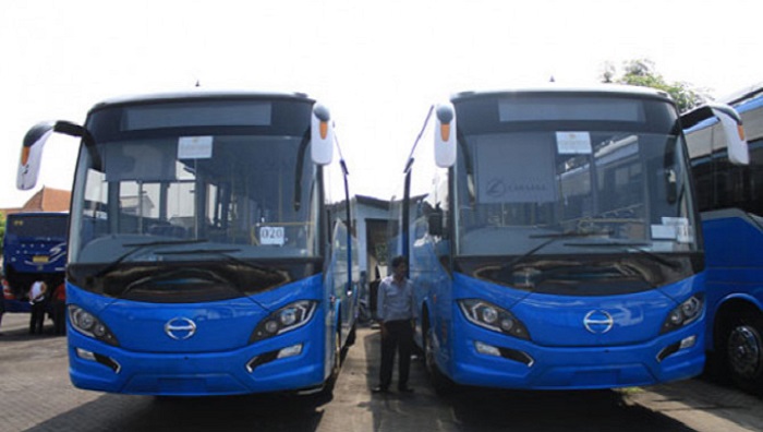 Bus dari Kemenhub (foto: jawa pos)