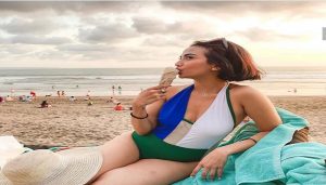 Vannesa Anggel Buka-Bukaan di Bali, Netizen Dilarang Ngiler