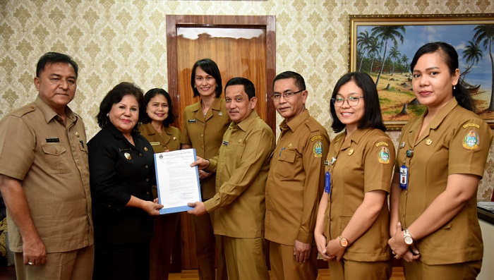 Pemekaran desa, serahkan kode Registrasi (foto: mendagri)
