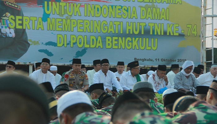 Polda Bengkulu Mengadakan Istighosah (foto: mendagri)