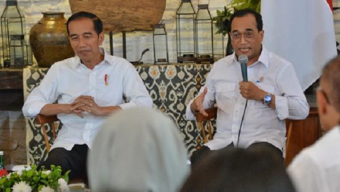 Jokowi dan Menhub (foto: menhub)