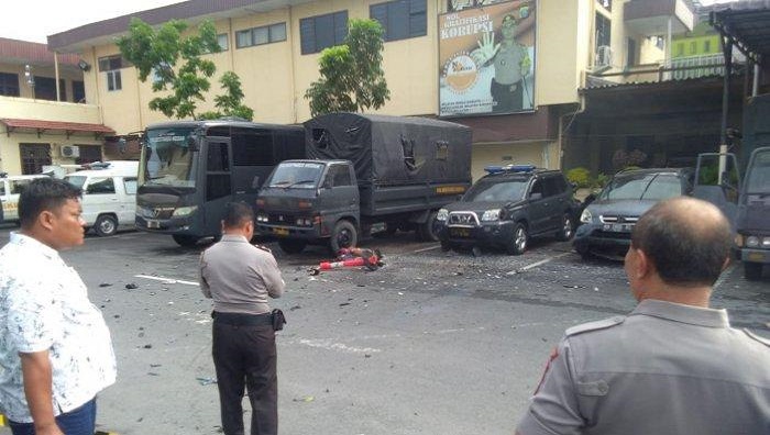 Polresta Medan Jadi Objek Pengeboman (foto: ist)