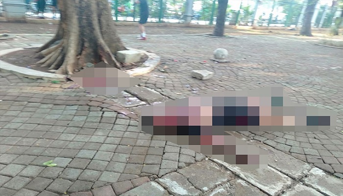 Korban Bom di Monas (foto: jawa pos)