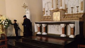 Tim Jibom Jawa Barat Sterilisasi Gereja Jelang Perayaan Natal