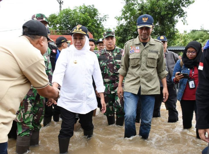 Banjir Bandang Melanda Bondowoso, Gubernur Khofifah Minta Seluruh Pihak Gercep