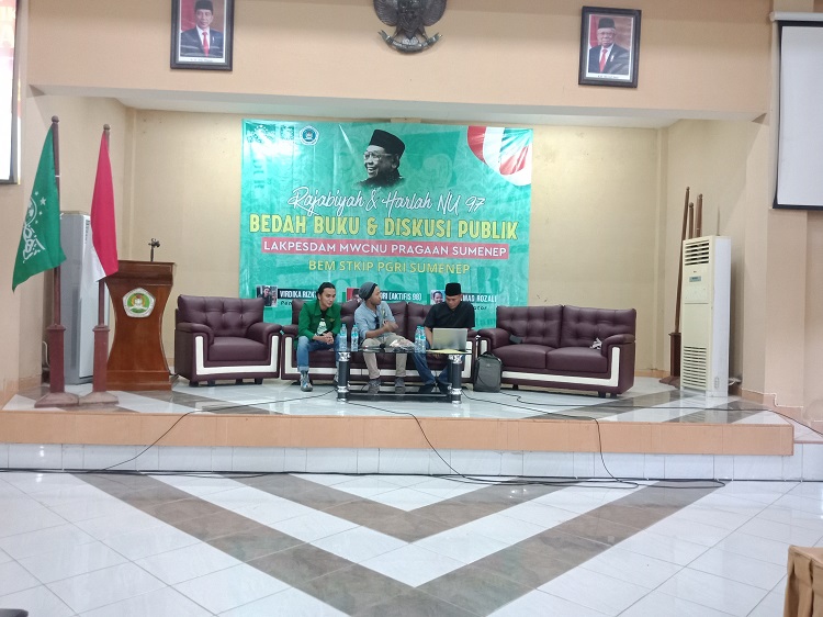 Lakpesdam MWC NU Pragaan "Menjerat Gus Dur" Tumbuhkan Pemikiran Kritis Mahasiswa, (Foto: pilihanrakyat.id)