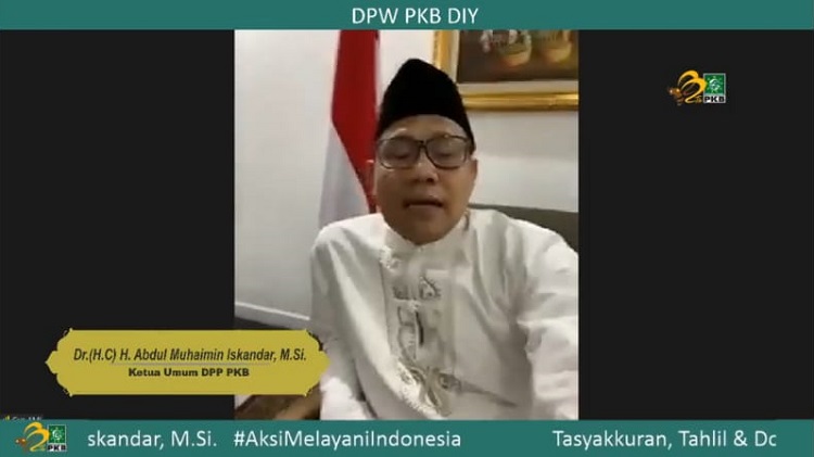 PKB DIY Peringati Harlah, Cak Imin: Krisis Pendidikan Karena Pandemi Akan Mengakibatkan The Lost Generations, (Foto: Istimewa)