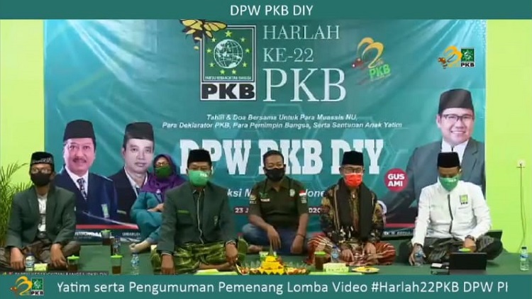 PKB DIY Peringati Puncak Harlah Ke-22, Gus Ami: Harus Terus Belajar Memperbaiki Menejemen Pemerintahan Kita, (Foto: Istimewa)
