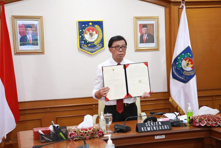 Sekjen Mendagri (foto: Mendagri)