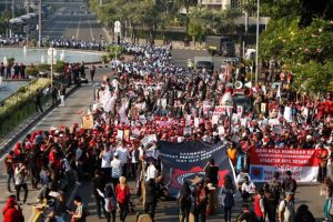 Peringatan May Day, Polda Metro Tutup Akses Sudirman-Thamrin