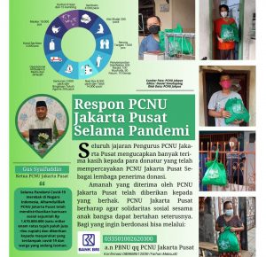 Respon PCNU Jakarta Pusat Selama Pandemi