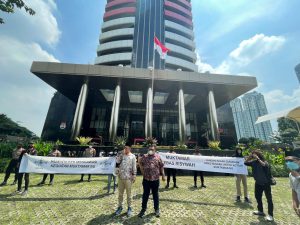 Datangi KPK, Forum Muda NU Peduli Muktamar Minta KPK Awasi Potensi Risywah dan Penyelewengan Anggaran Negara di Muktamar NU