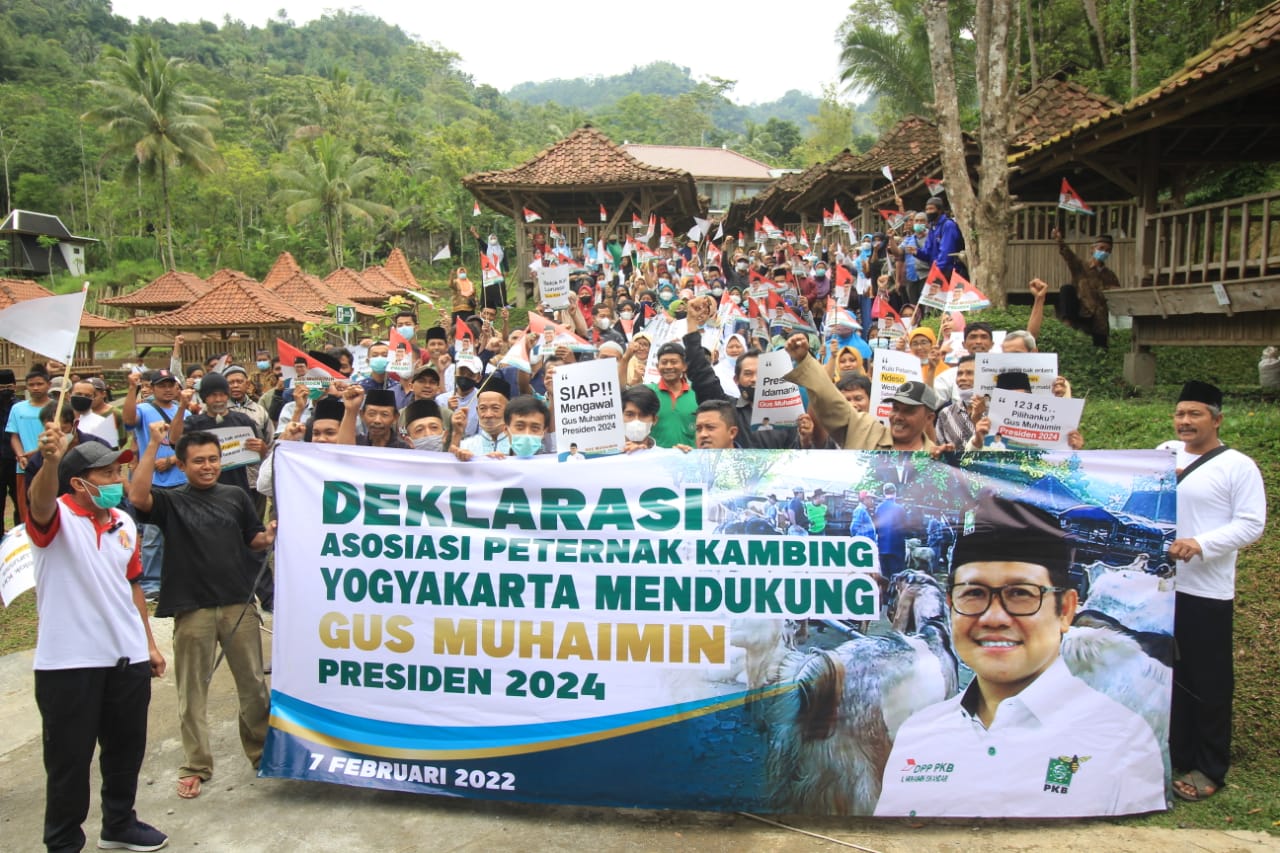 Peternak Jogja Dukung Cak Imin Sebagai Presiden 2024