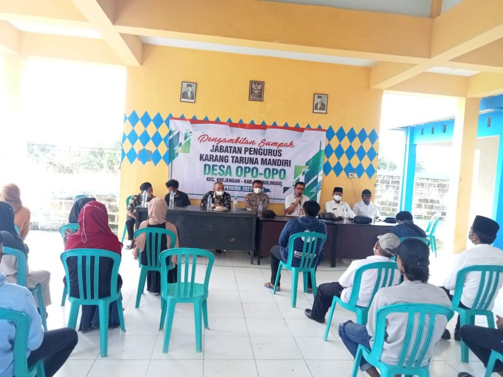 Pelantikan dan Sumpah Jabatan Karang Taruna Mandiri