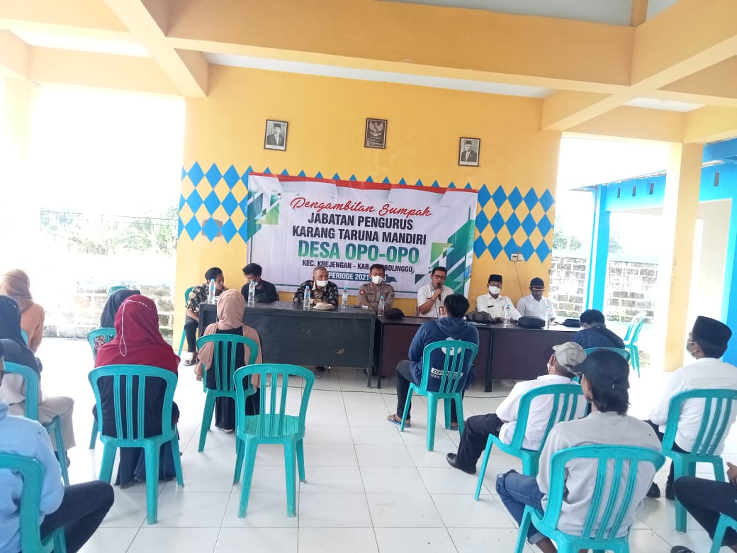 Pelantikan dan Sumpah Jabatan Karang Taruna Mandiri