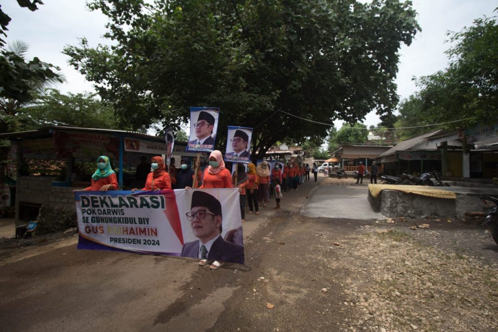 Dukung Gus Muhaimin Nyapres, Pokdarwis Gunungkidul: Peduli Rakyat Kecil