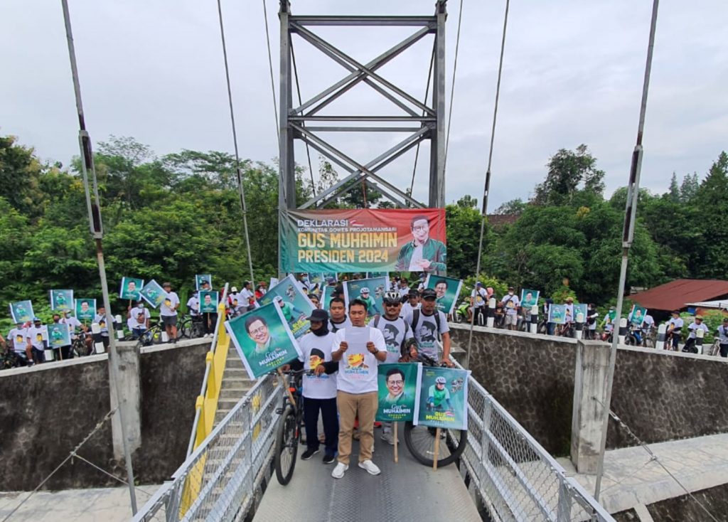 Komunitas Gowes Projotamansari Siap Dukung Muhaimin Maju Pilpres 2024