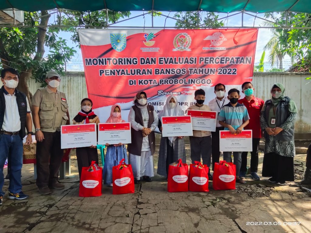 Anisah Hadir Ke Anak Korban Covid