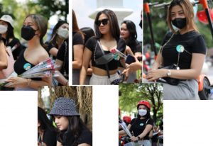 Bestie nya Gus Muhaimin Bagi-bagi Bunga di Sepanjang Malioboro