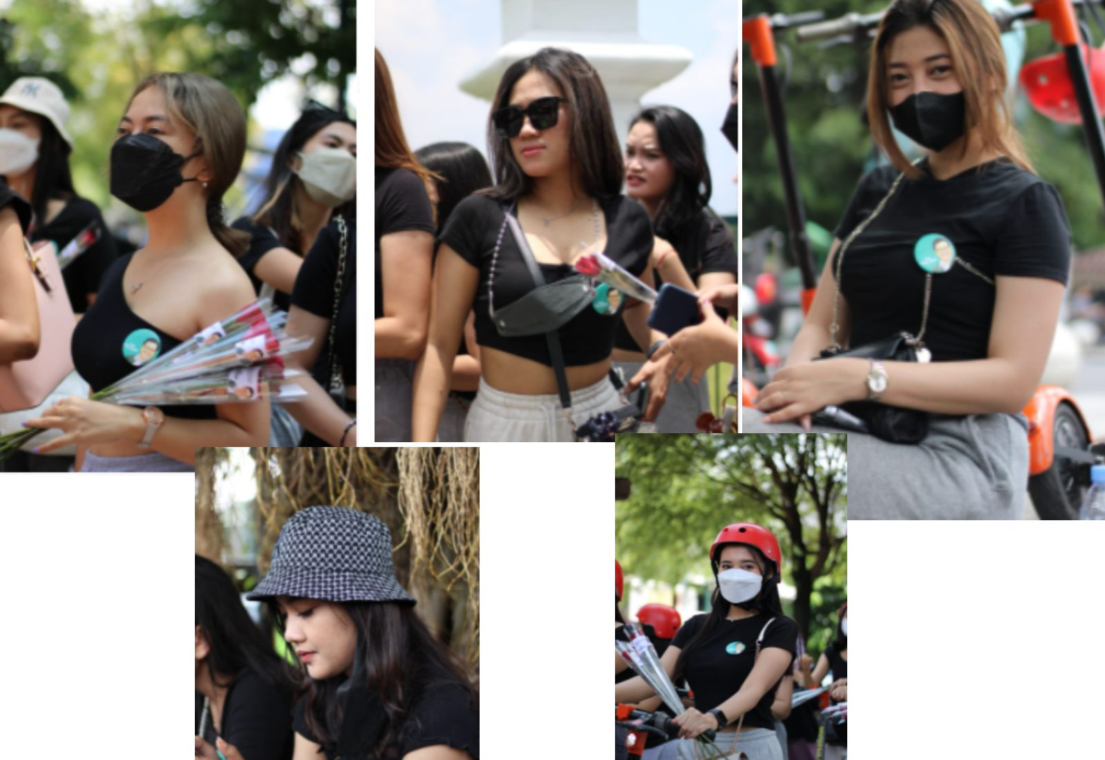 Bestie nya Gus Muhaimin Bagi-bagi Bunga di Sepanjang Malioboro