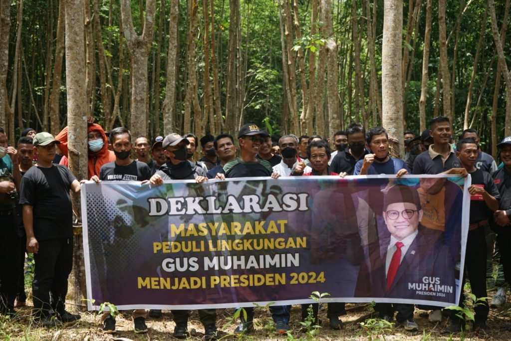 Komunitas Peduli Lingkungan Dukung Muhaimin Maju Pilpres 2024