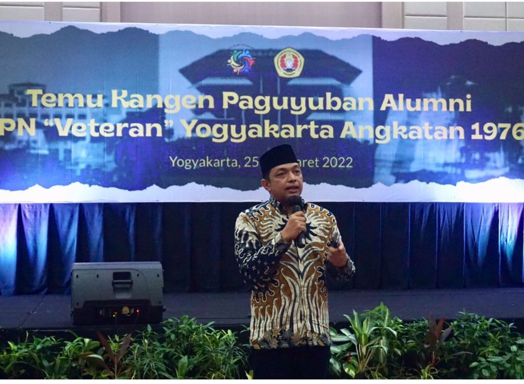 Hadiri Temu Kangen Paguyuban 76 UPNVY, Gus Hans: IA “m” UPNVYK