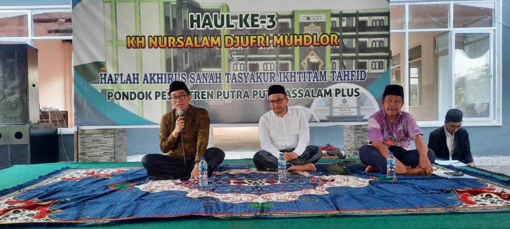 H. Faisol Riza Meresmikan Pondok BLKK Pesantren Assalam “Plus”