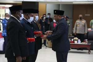 Usai Pelantikan, Wamendagri Sampaikan Pesan Ke MRP