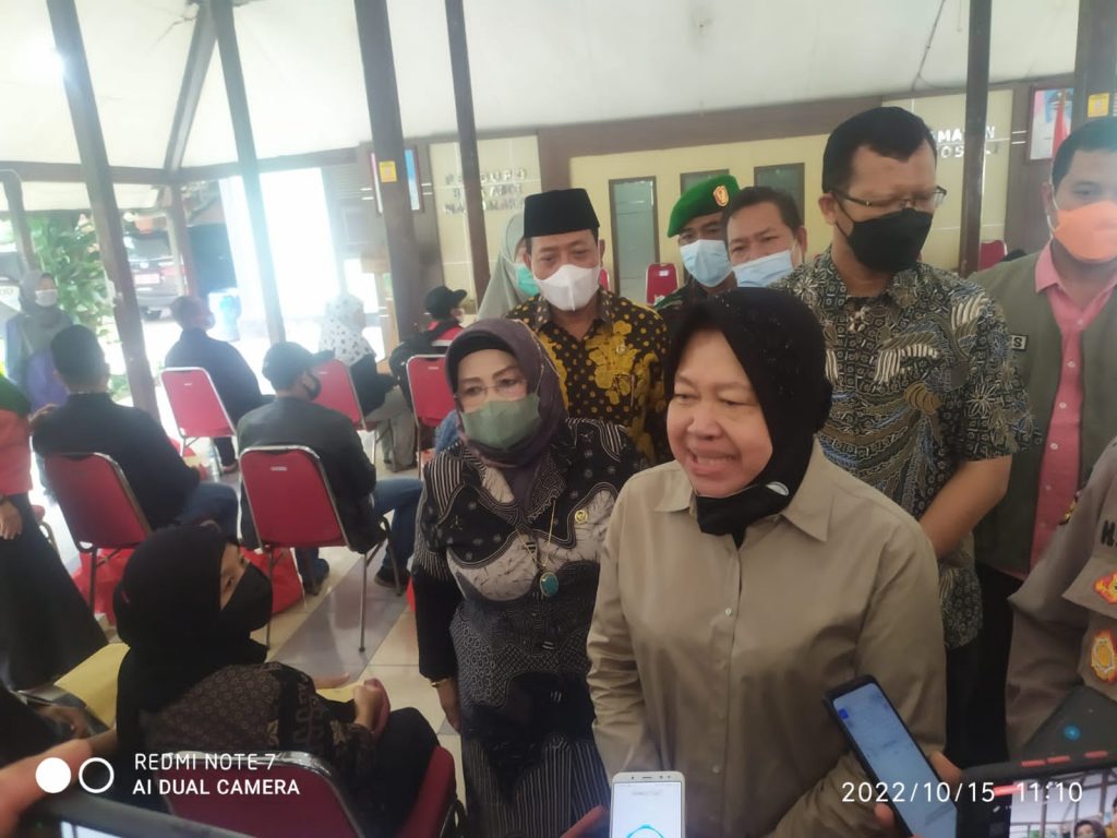 Kanjuruhan! Ibu Anisah Dampingi Mensos