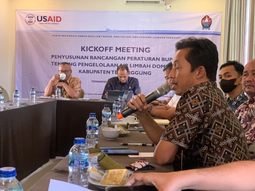 USAID dan Pemerintah Temanggung Sepakati Pengelolaan Air Limbah