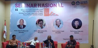 Buku Puisi Suminto A. Sayuti Diluncurkan di Seminar Nasional FBS UNY