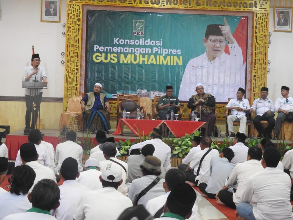 Pengurus Ranting dan Kecamatan se Probolinggo Raya menghadiri Konsolidasi Pemenangan Pilpres Gus Muhaimin