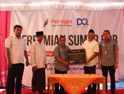 PT Petrogas Jatim Utama Cendana dan Dompet Al-Qur’an Indonesia Bekerjasama Dalam Pembangunan Sumur Bor di Ngawi