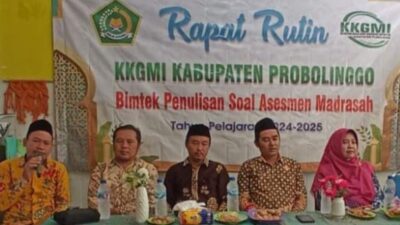 Upgrade Keilmuan dan Kualitas Diri, Guru Madrasah Probolinggo Gelar Bimtek