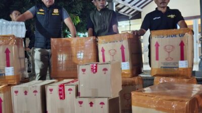 Satpol PP Kab. Probolinggo Temukan Ribuan Miras di Kec. Gending