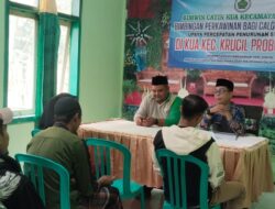 KUA Krucil Gelar Bimbingan Perkawinan untuk Calon Pengantin, Dukung Upaya Penurunan Stunting