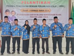 Kepala KUA Krucil Ucapkan Selamat atas Pelantikan P3K Kemenag Kabupaten Probolinggo