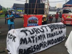 Ribuan Sopir Truk Geruduk Kantor Gubernur Jatim, Tuntut Hentikan Operasi ODOL dan Basmi Pungli