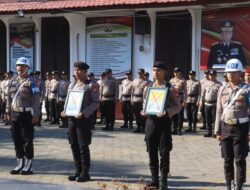 Pimpin Upacara PTDH 2 Anggota, Ini Kata Kapolres Probolinggo Kota