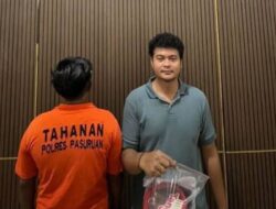 Polres Pasuruan Bekuk Kurir Sabu 161 Gram dan 16 Ekstasi