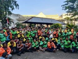 Ratusan Driver Ojol Probolinggo Gelar Tahlil untuk Affan Kurniawan