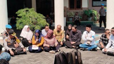 Ketua DPRD Kota Probolinggo Terima Aksi Damai BEM Probolinggo Raya