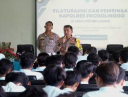 Kapolres Probolinggo Ingatkan Pelajar Tak Ikut Demo dan Bijak Bermedsos