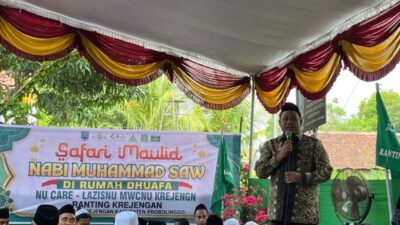 Safari Maulid di Krejengan, Wakil Bupati Fahmi AHZ Puji Kiprah NU