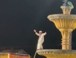 Joget di Kolam Air Mancur Glaser Probolinggo, DLH Wanti-wanti Kerusakan Fasilitas Umum