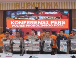Tumpas Semeru 2025, Polres Probolinggo Kota Ciduk 10 Tersangka Jaringan Narkoba